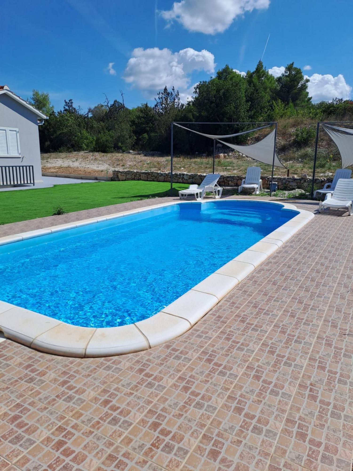 Nane Garden House With Heated Pool Villa Mirce Dış mekan fotoğraf