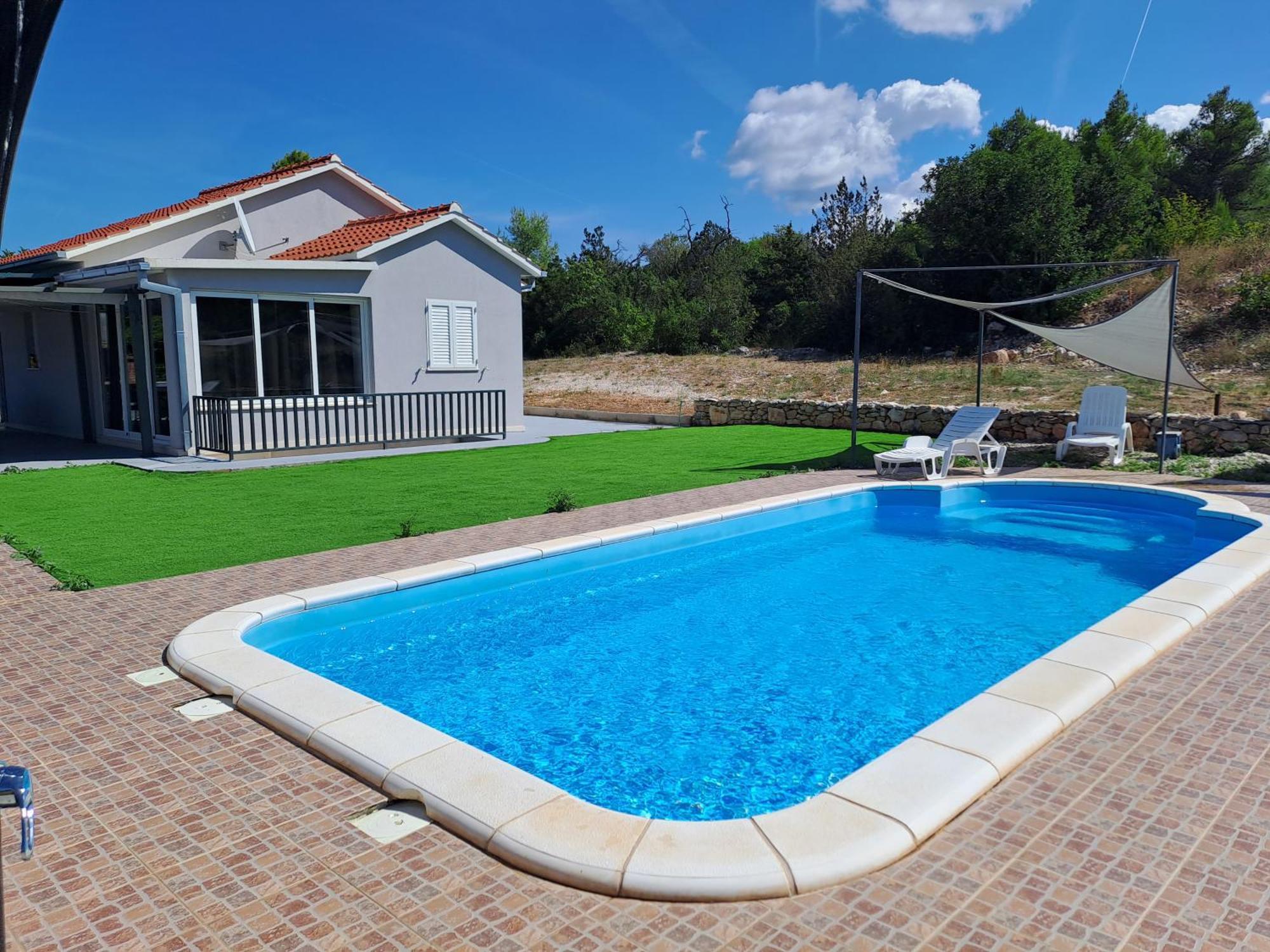 Nane Garden House With Heated Pool Villa Mirce Dış mekan fotoğraf